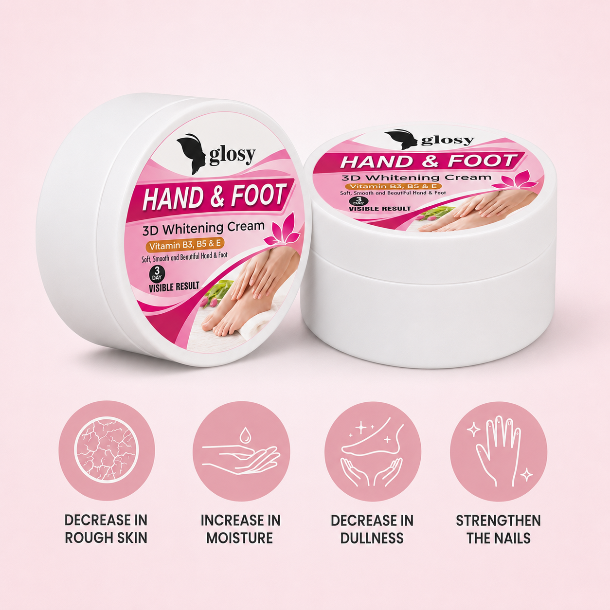 GLOSY HAND N FOOT CREAM